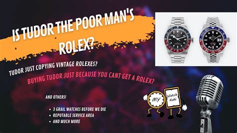 poor people buying rolex|tudor owned by Rolex.